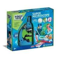 Science &amp; Play: Komplet za izgradnju super mikroskopa 1200x - Clementoni