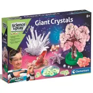 Science &amp; Play: Mega kristal stvaranje laboratorijski set - Clementoni