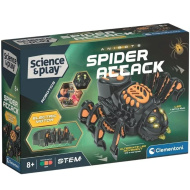 Science &amp; Play: Napadački robotski pauk - komplet za igru - Clementoni