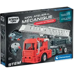 Science & Play: Set za slaganje vatrogasnog kamiona - Clementoni