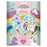 Set naljepnica za prozor: Jednorog - Totum