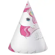 Set od 6 šarenih jednorog party šešira