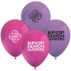 Set od 8 lateks balona s uzorkom K-Pop lovaca na demone