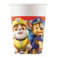 Set papirnatih čaša od 8 komada Paw Patrol, 200 ml