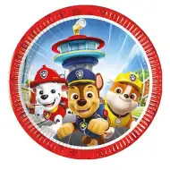 Set papirnatih tanjura Paw Patrol 8 komada, 20 cm