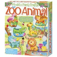 Set za izradu šarenih gipsanih figura životinja