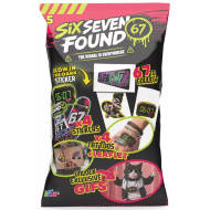 Six-Seven Found paket iznenađenja s naljepnicama i tetovažama