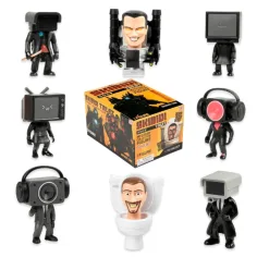 Skibidi Toilet WC iznenađenje figura set 1 komad slika 2