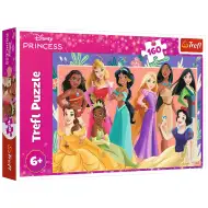 Skupna slika Disney princeza, puzzle od 160 dijelova - Trefl