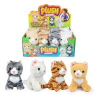 Slatki plišani mačić 15 cm, u više varijanti, 1 kom