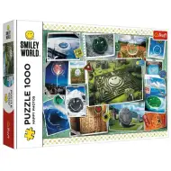 Smiley World Smij se svugdje na Zemlji 1000 komada puzzle - Trefl