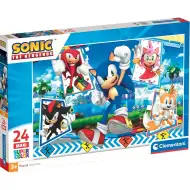 Sonic 24-dijelna maxi supercolor slagalica - Clementoni