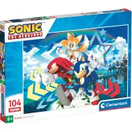 Sonic je jež i njegovi prijatelji 104-dijelni puzzle - Clementoni