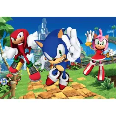 Sonic jež i prijatelji 104-dijelna maxi supercolor slagalica - Clementoni slika 2