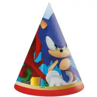 Sonic party šeširi, set od 6 komada