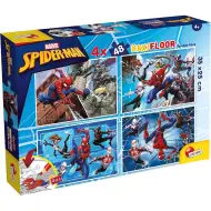 Spider-Man 2 u 1 maxi 4x48 komada puzzle i bojanka 35x25 cm - Lisciani
