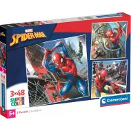 Spiderman 3x48 komada Supercolor puzzle - Clementoni