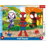 Spidey i njegovi čudesni prijatelji, puzzle od 25 dijelova s okvirom - Trefl