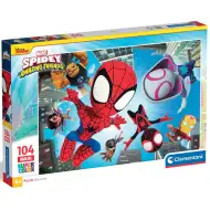 Spidey i njegovi čudesni prijatelji u akciji 104-dijelna maxi supercolor slagalica - Clementoni