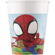 Spidey set od 8 papirnatih čaša 200ml