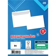 Spirit: Bijela omotnica B6 17,6x12,6cm pakiranje od 50 komada