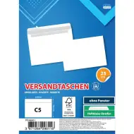 Spirit: Bijela omotnica C5 22,9x16,2cm pakiranje od 25 komada