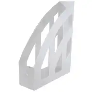 Spirit: Bijeli prozirni držač dokumenata 7,5x31,5x24,5 cm