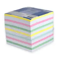 Spirit: Blok za bilješke u boji i bijeli, 900 listova, 9x9x9 cm