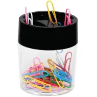 Spirit: Crni plastični držač za spajalice