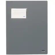 Spirit: Fascikl s držačem za kartice sive boje A4