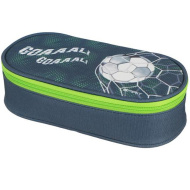 Spirit: Goal ovalna pernica s uzorkom nogometne lopte 20x10x6 cm