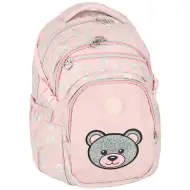 Spirit: Masha i medvjed ružičasta zaobljena školska torba, ruksak 46x31x21cm