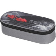 Spirit: Ovalna pernica s uzorkom Speed sportskog automobila 20 x 10 x 6 cm