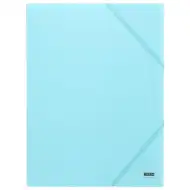 Spirit: Pastelno plava gumena mapa A4