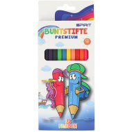 Spirit: Premium drvene šesterokutne bojice, set od 12 kom.