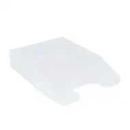 Spirit: Prozirna bijela ladica za dokumente A4 formata