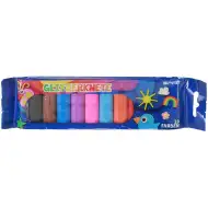 Spirit: Set modelarskih glina s šarenim šljokicama, 10 komada, 200g