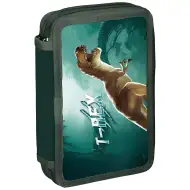 Spirit: T-rex dvoetažna punjena pernica 28 komada 13x6x19,5 cm