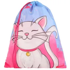 Spirit: White Cat bijela školska torba, ruksak set od 5 komada 38x17x28cm slika 3