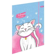 Spirit: White Cat bijela školska torba, ruksak set od 5 komada 38x17x28cm slika 4