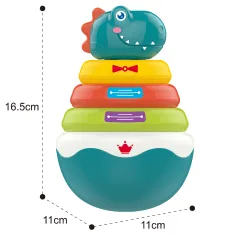 Happy World: Igra gradnje tornja s dinosaurima slika 2
