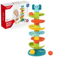 Sretan svijet: Vesela staza s lopticama s motivom slona 47cm