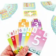 Sretna igra s kartama mochi.