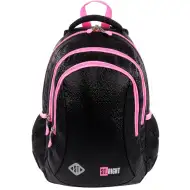 St.Right Black Glitter školska torba, ruksak BP26 39x27x17cm