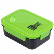 St.Right Black and Green plastična kutija za užinu