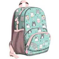 St.Right Charming Cats školska torba s mačkama, ruksak BP70 32x22x11,5 cm