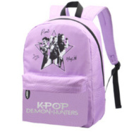 St.Right K-Pop Lovci na demone ljubičasti školski ruksak