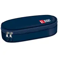 St.Right Navy Blue ovalni pernica PC01 23x9,5x6cm
