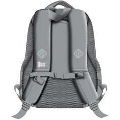 St.Right Siva školska torba s tri pretinca s leptirima, ruksak BP26 39x27x17 cm slika 2