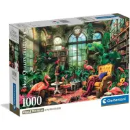 Staklena knjižnica HQC puzzle od 1000 dijelova - Clementoni